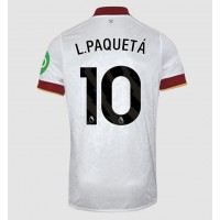 Maglia Calcio West Ham United Lucas Paqueta #10 Terza Divisa 2024-25 Manica Corta